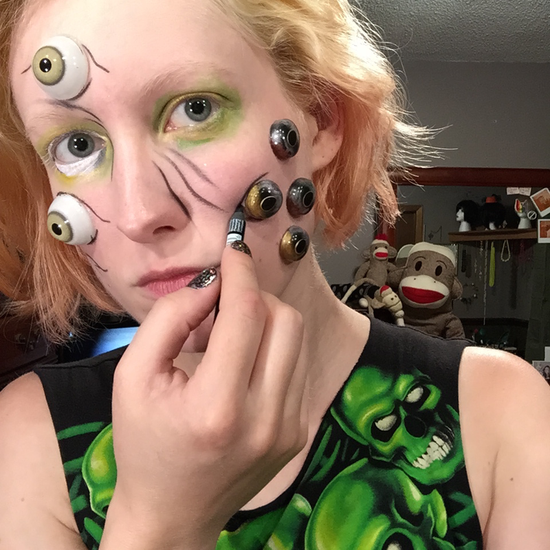 Illustration for article titled The Google DeepDream Makeup Tutorial That Nobody Asked For